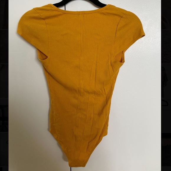 Urban Outfitters golden yellow bodysuit - Picture 2 of 3